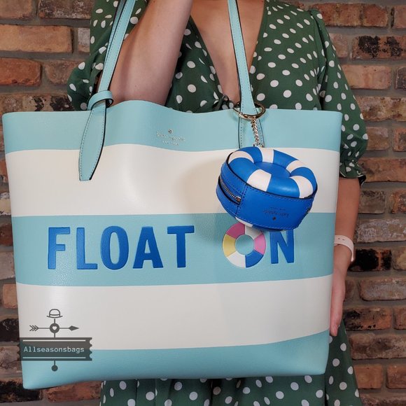 kate spade Bags Kate Spade Splash Poolside Reversible Tote Zip